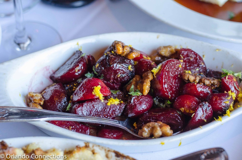 Roasted Baby Beets with Candied Walnuts