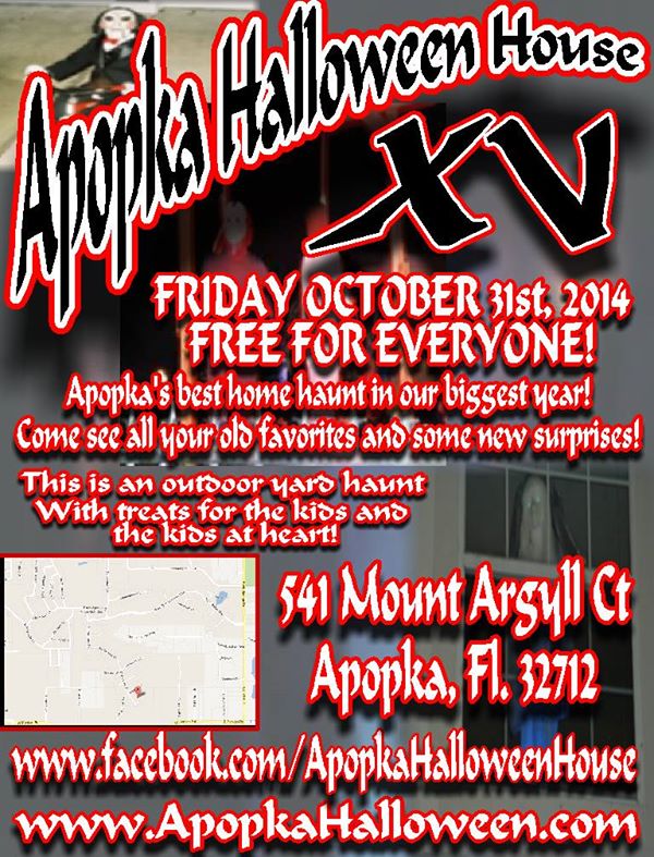 Apopka Halloween House:  October 31