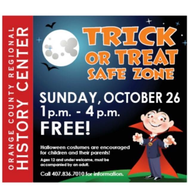 Trick or Treat Safe Zone at History Center
