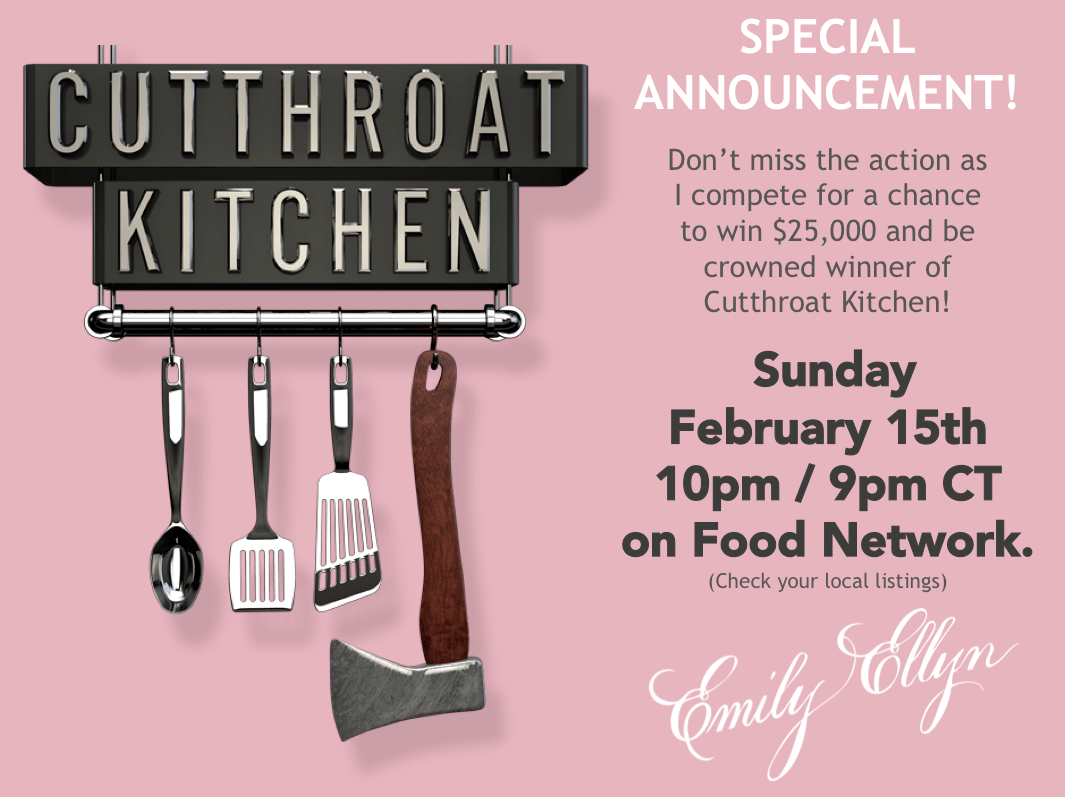 Cutthroat Kitchen Viewing Party at Tin Roof:  Feb 15 at 9p