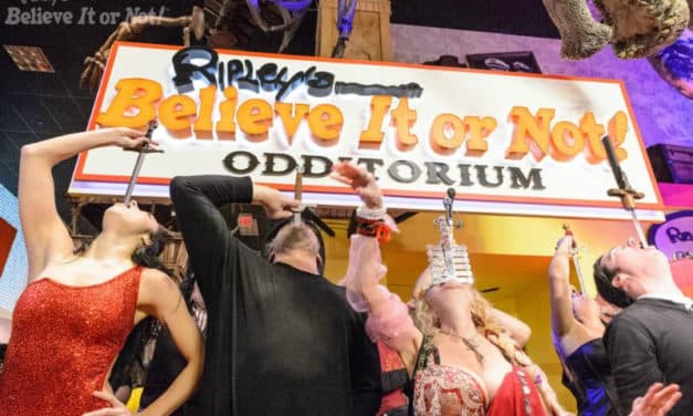 Ripley’s Believe It or Not! Celebrates the  10th Annual “World Sword Swallower’s Day”