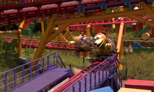 First Look: Cast Members Enjoy an Early ‘First-Ride’ on Slinky Dog Dash